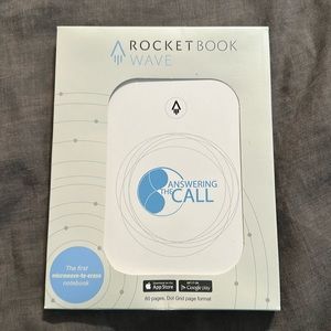 NIB Rocket Book Wave reusable notebook
